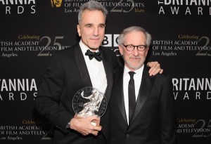 Director Steven Spielberg w/Daniel Day Lewis